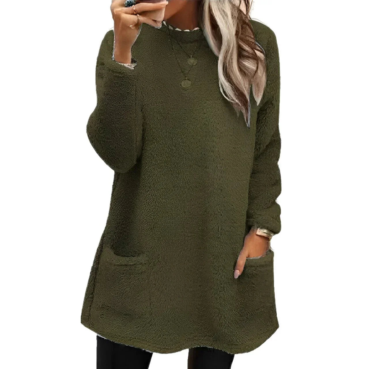 Stilla | Hyggeligt Furry Pullover Til Kvinder