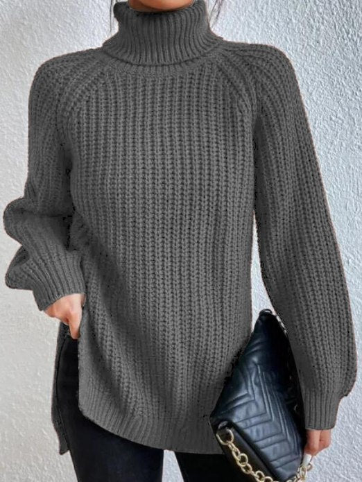 Alessandra™ - Dame rullekrave sweater