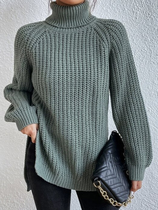 Alessandra™ - Dame rullekrave sweater