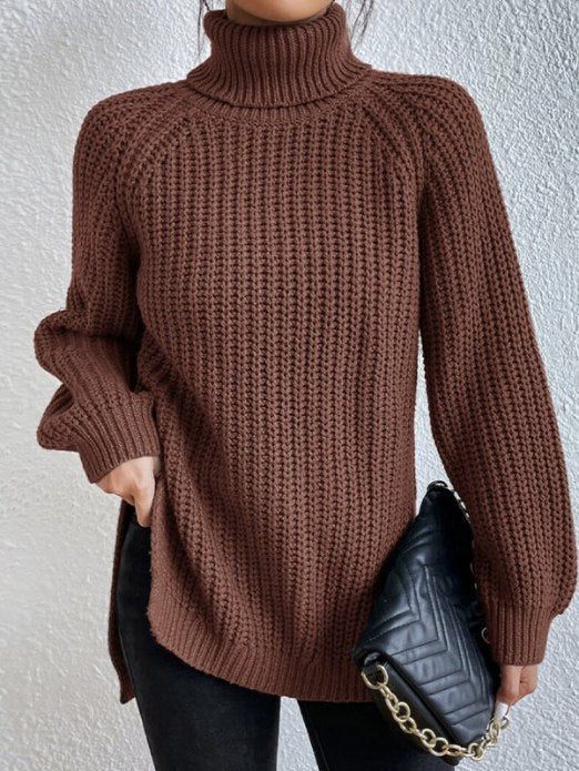 Alessandra™ - Dame rullekrave sweater