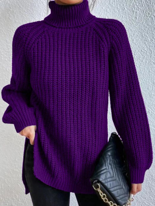 Alessandra™ - Dame rullekrave sweater
