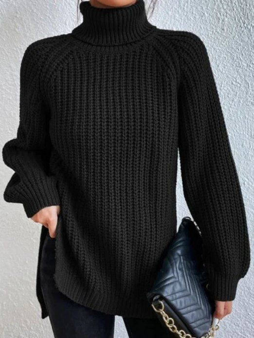 Alessandra™ - Dame rullekrave sweater