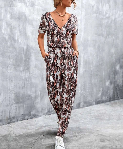 Stilla | Dyreprint Jumpsuit