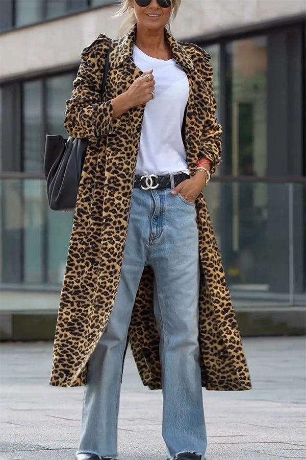 Stilla | Leopardmønster Jakke
