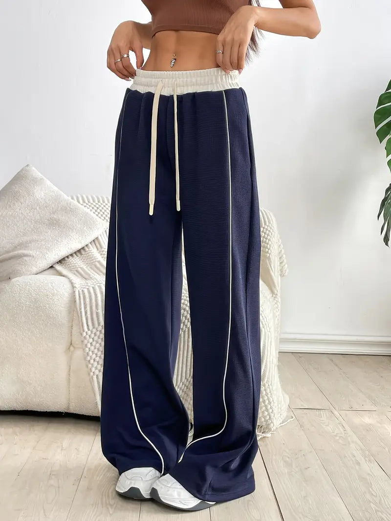 Stilla | Højtaljede yogabukser til kvinder med Color Block