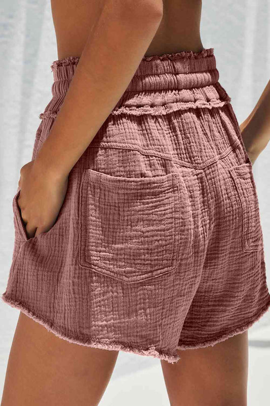 Stilla | Raw Hem Shorts