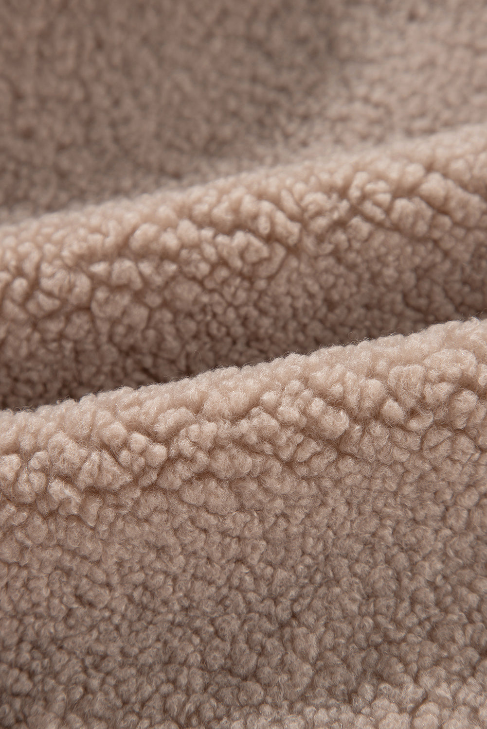 Stilla | Teddyjakke med Lynlås Polyester Varm & Moderne
