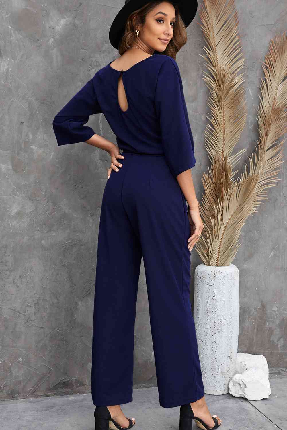 Stilla | Trekvart Ærme Jumpsuit