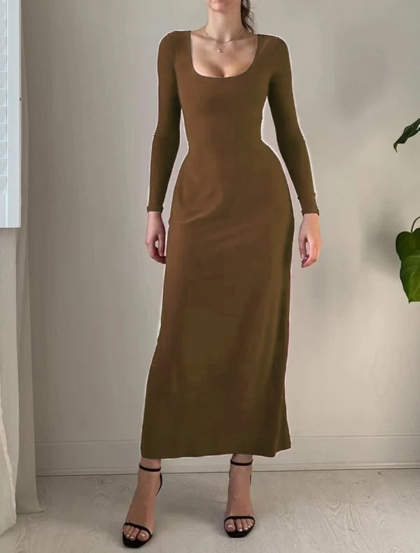 Stilla | Sommer Elegant Lang Bodycon Kjole