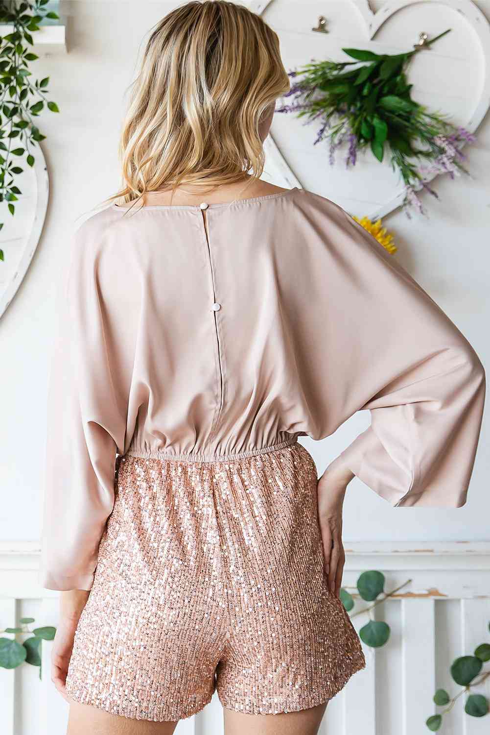 Stilla | Snøre talje dolman ærme jumpsuit