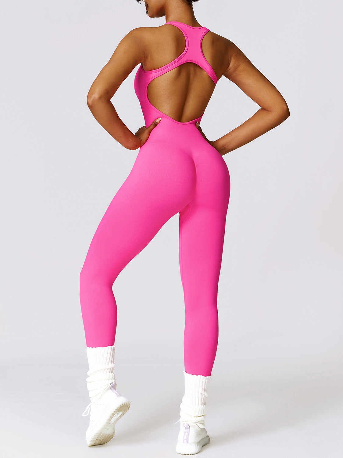 Stilla | Bae Ærmeløs Cutout Racerback Aktiv Jumpsuit