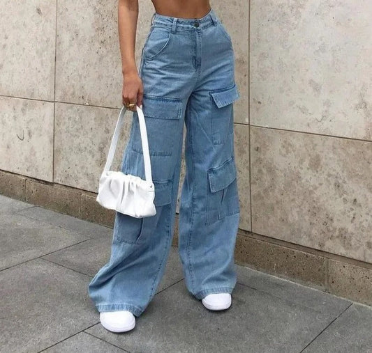Stilla | Jeans Cargo Bukser