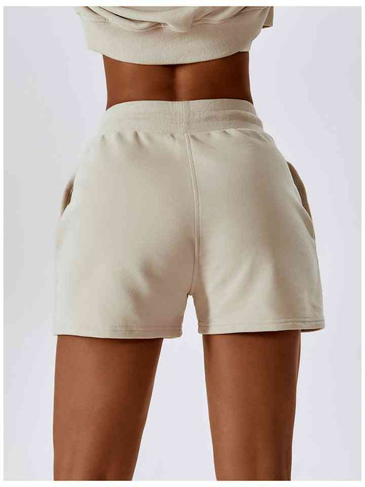 Stilla | Smockede Talje Sports Shorts