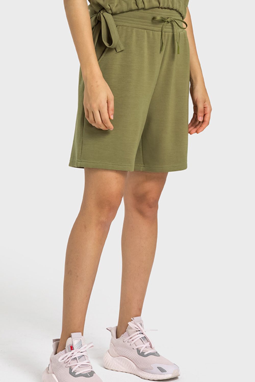 Stilla | Elastisk Talje Sports Bermuda Shorts