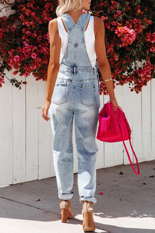Stilla | Denim Jumpsuit Til Kvinder