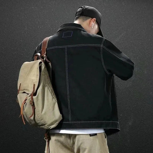 Stilla | Sorte Streetwear Jean Jakker