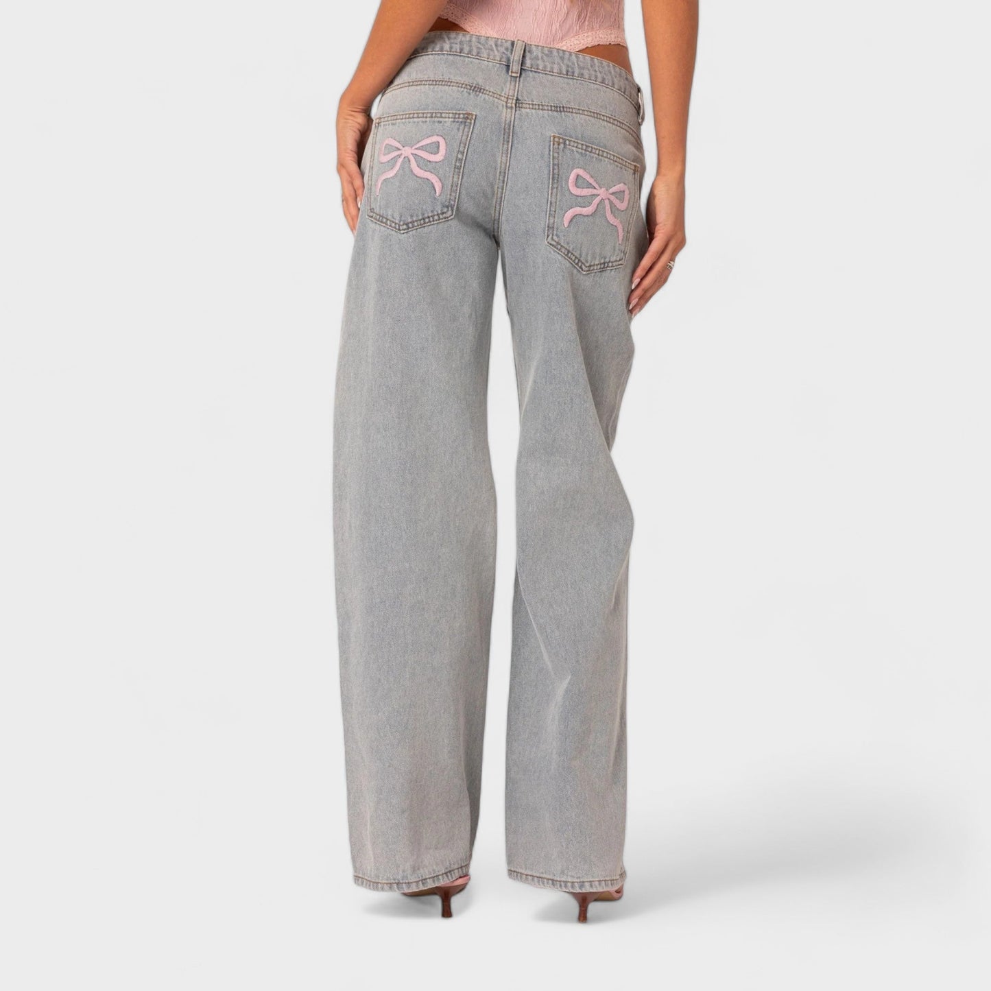 Stilla | Butterfly Slips Jeans Fashion jeans med Butterfly slips design