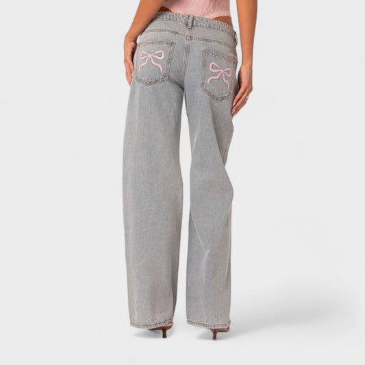 Stilla | Butterfly Slips Jeans Fashion jeans med Butterfly slips design
