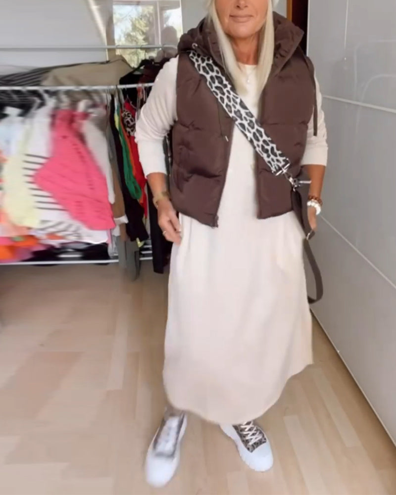 Stilla | Veste med hætte