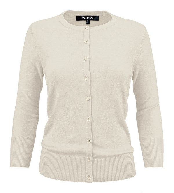 Stilla | Knapper Ned Strik Kardigan Sweater