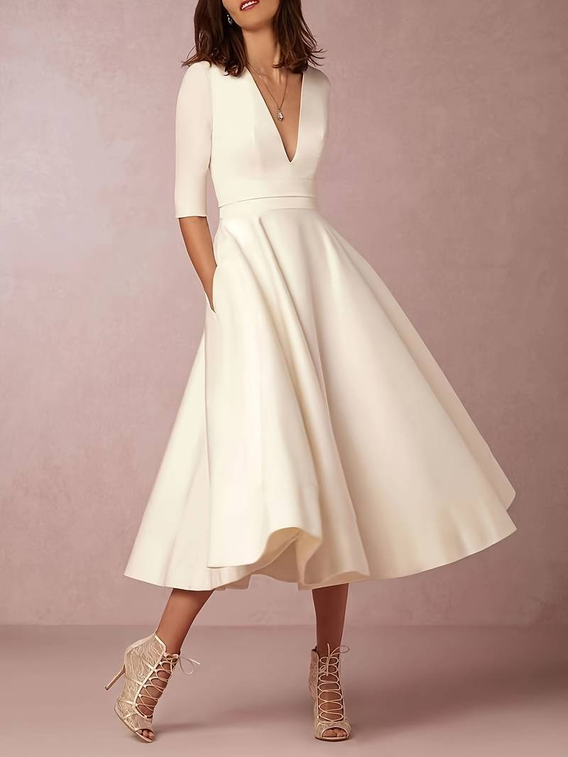 Stilla | Retro 60'Erne Er A-Line Swingkjole Larina