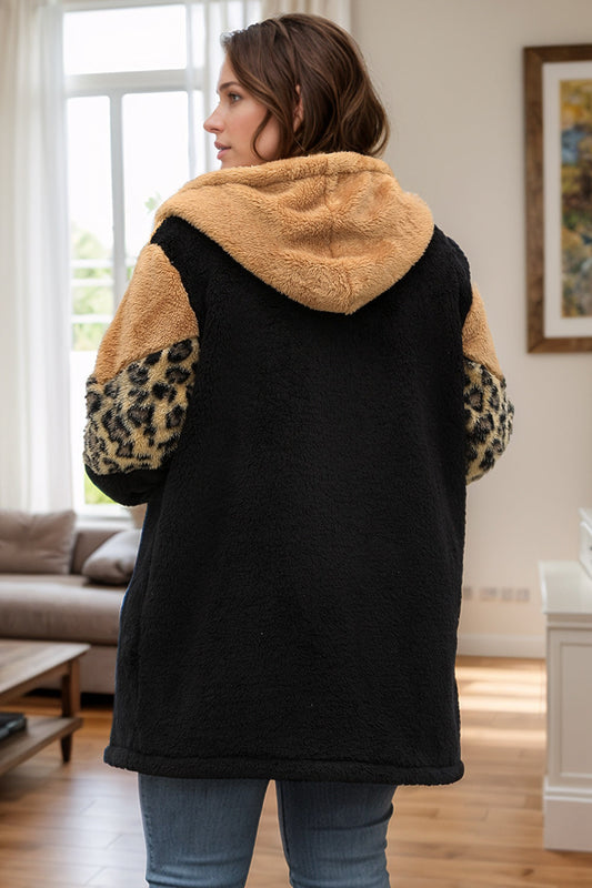 Stilla | Hættetrøjer Med Leopardskaber i Størrelser