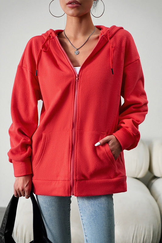 Stilla | Løs pullover cardigan med hætte