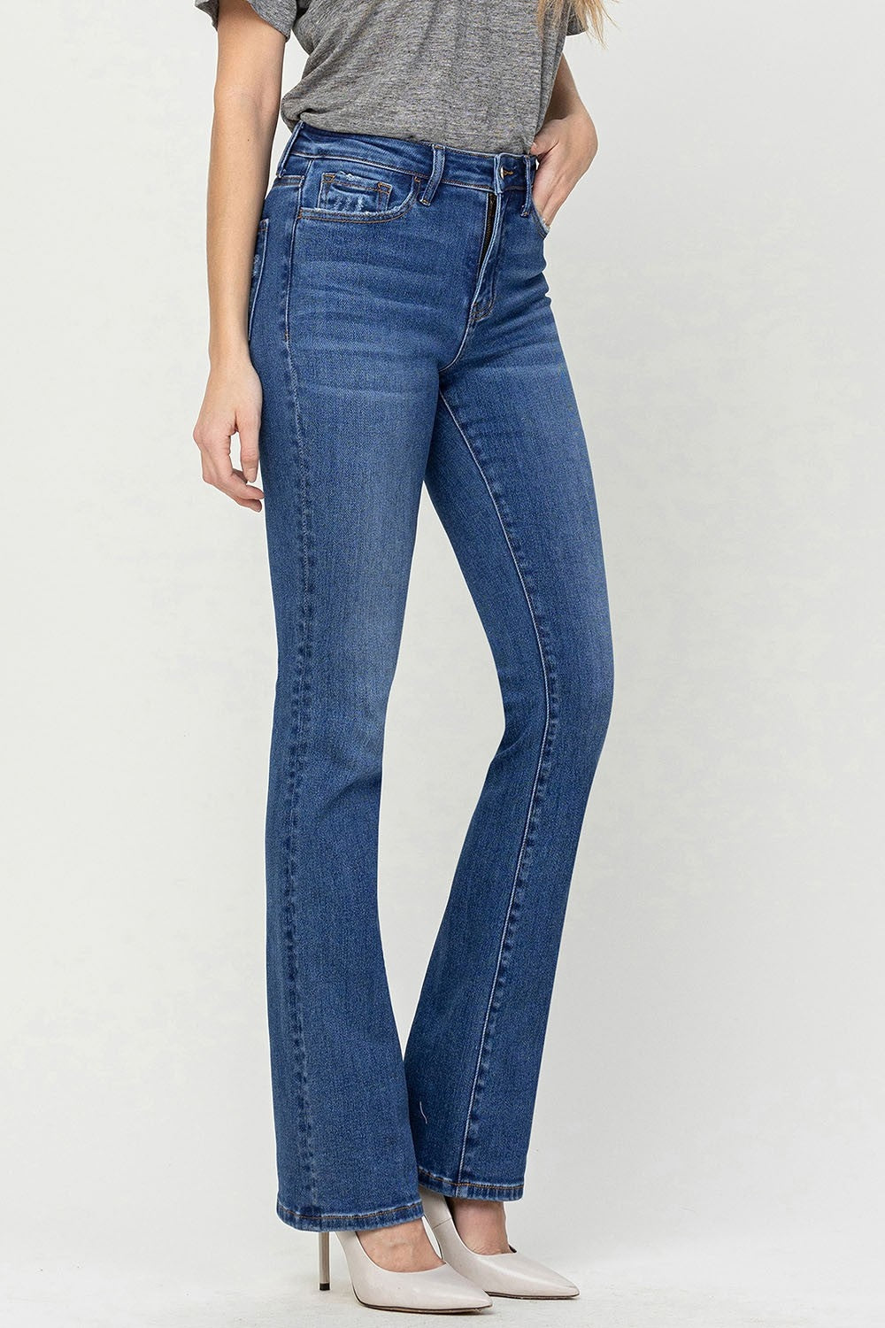 Stilla | by Flying Monkey Høj Talje Bootcut Jeans