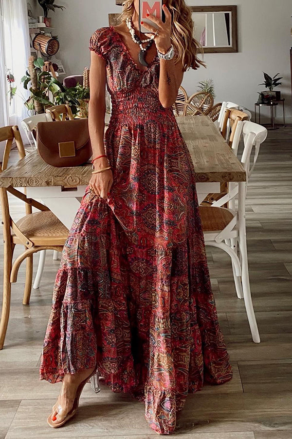 Stilla | Endless Love Story Paisley Maxi Kjole