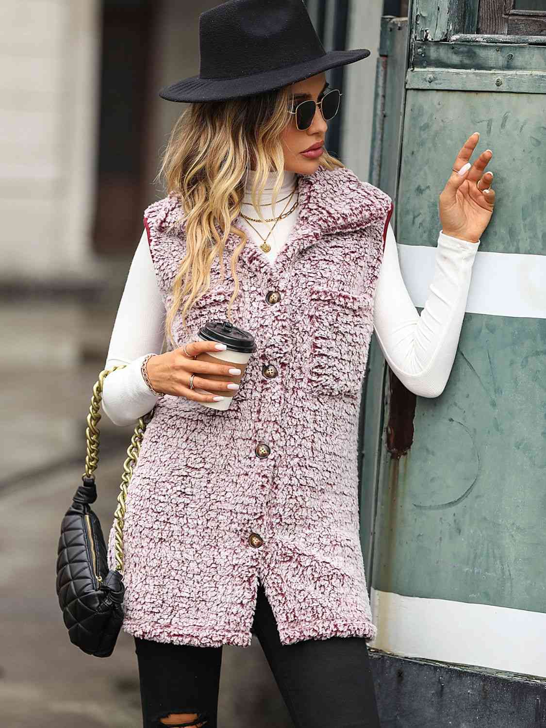 Stilla | Størrelse Knap Ned Krave Vest