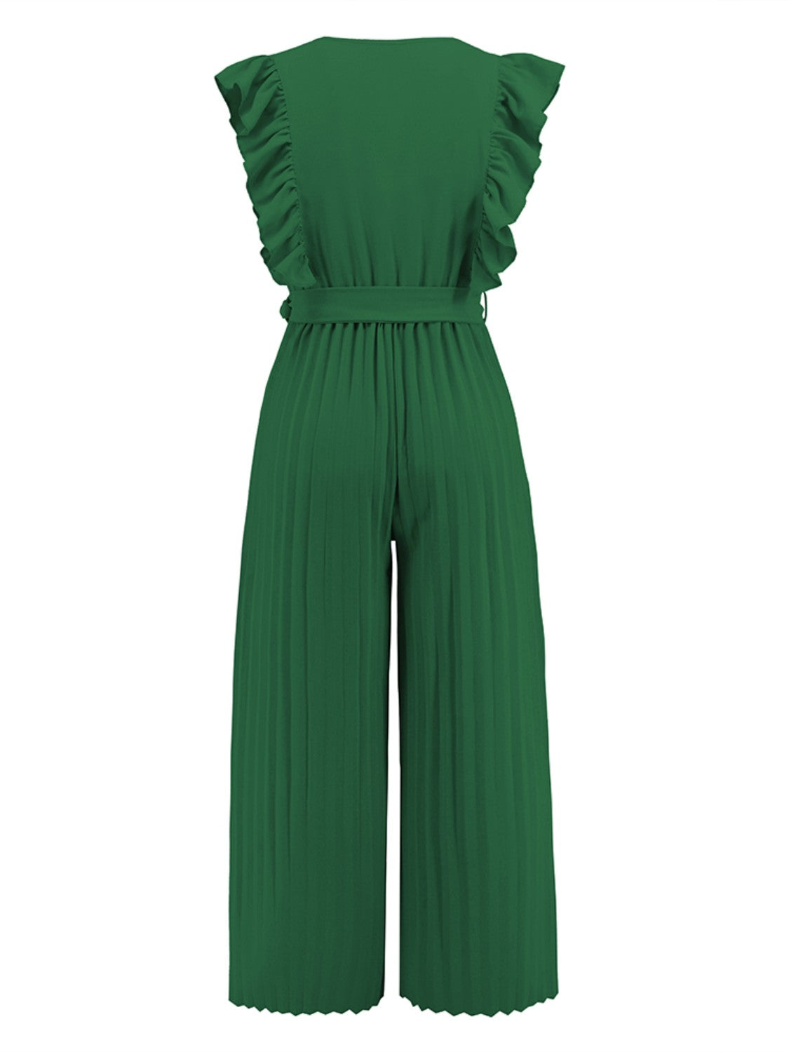 Stilla | Surplice Cap Sleeve Jumpsuit