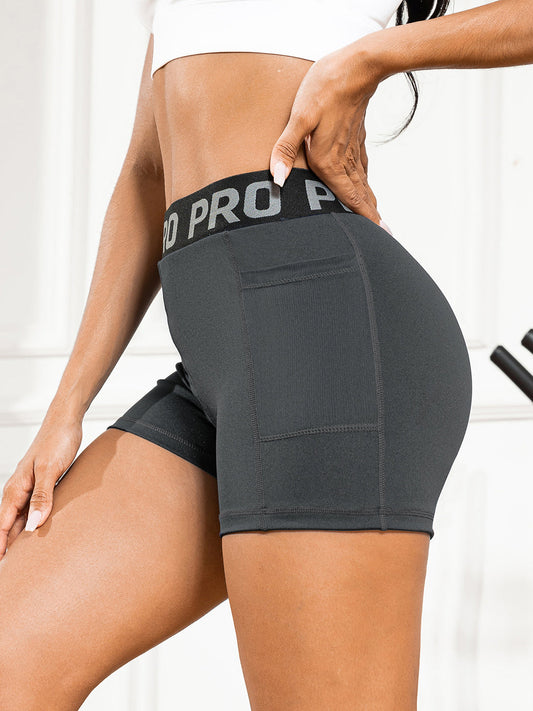 Stilla | Talje Active Shorts med Lommer