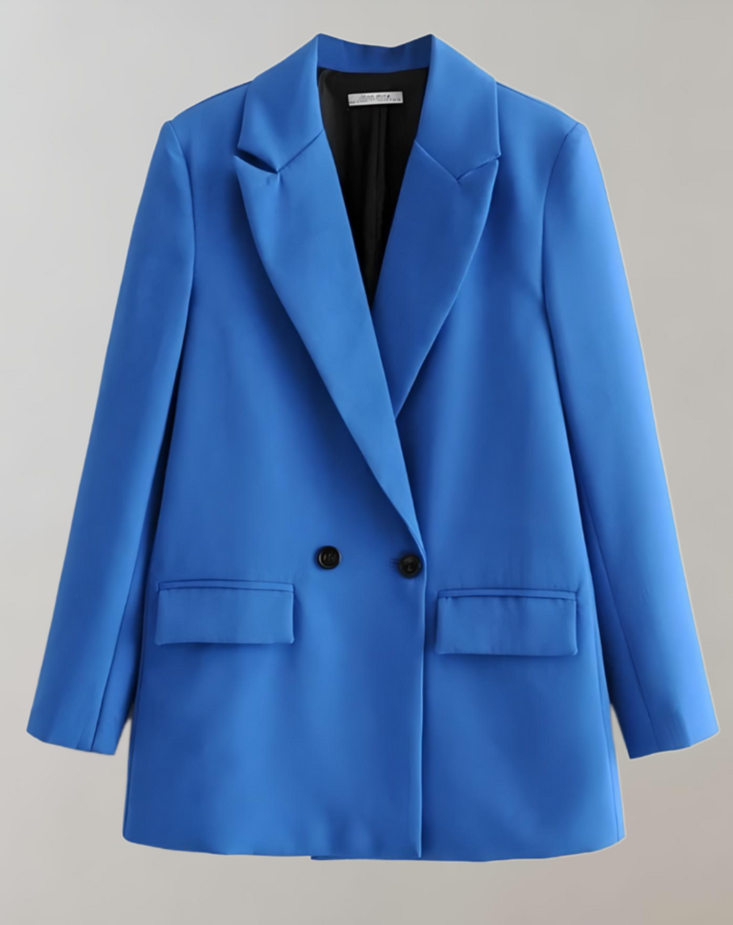Stilla | Behagelig, Enkel og Oversized To-knaps Blazer Med Praktiske Sidelommer