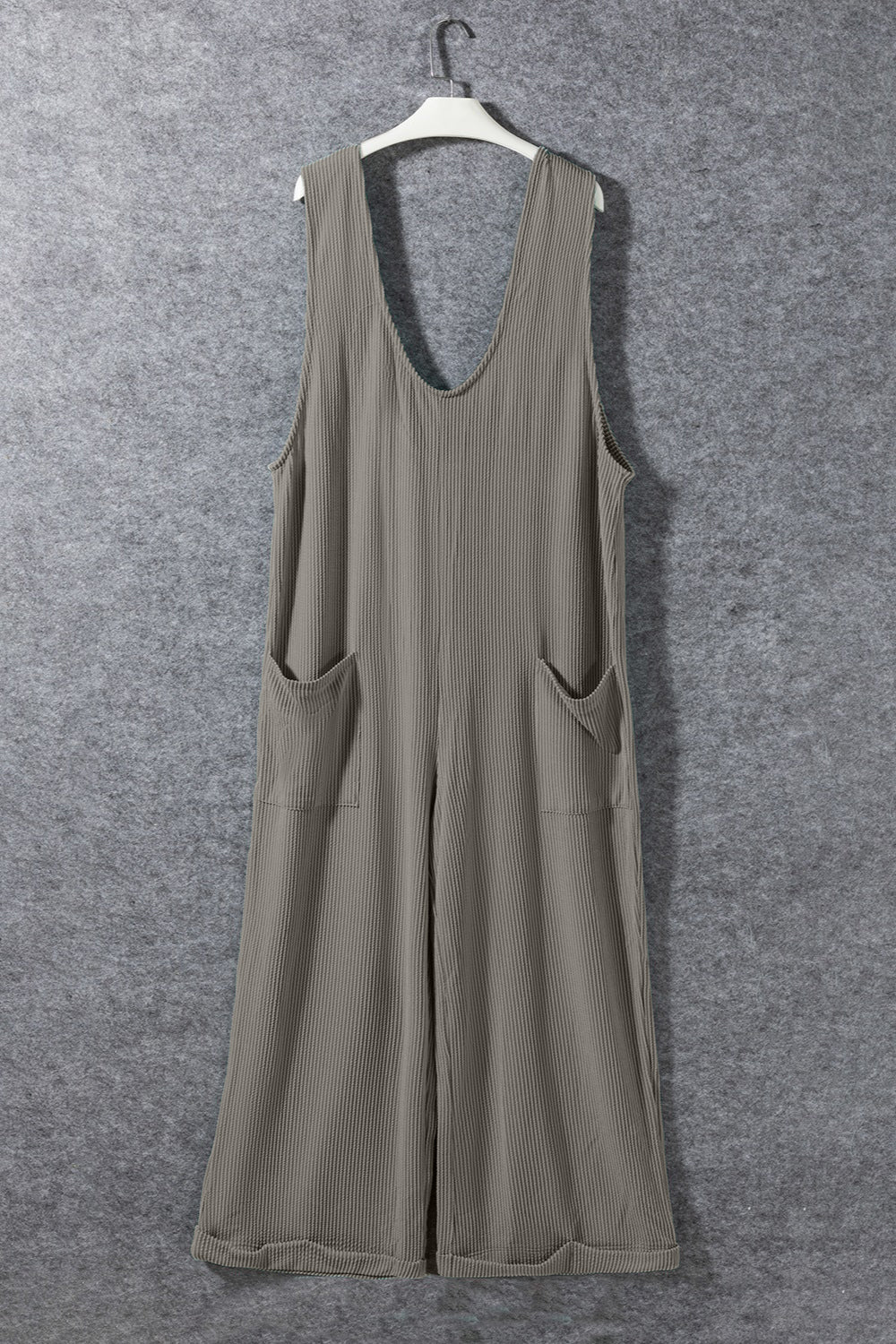Stilla | V-hals Bred Ben Jumpsuit Med Lommer