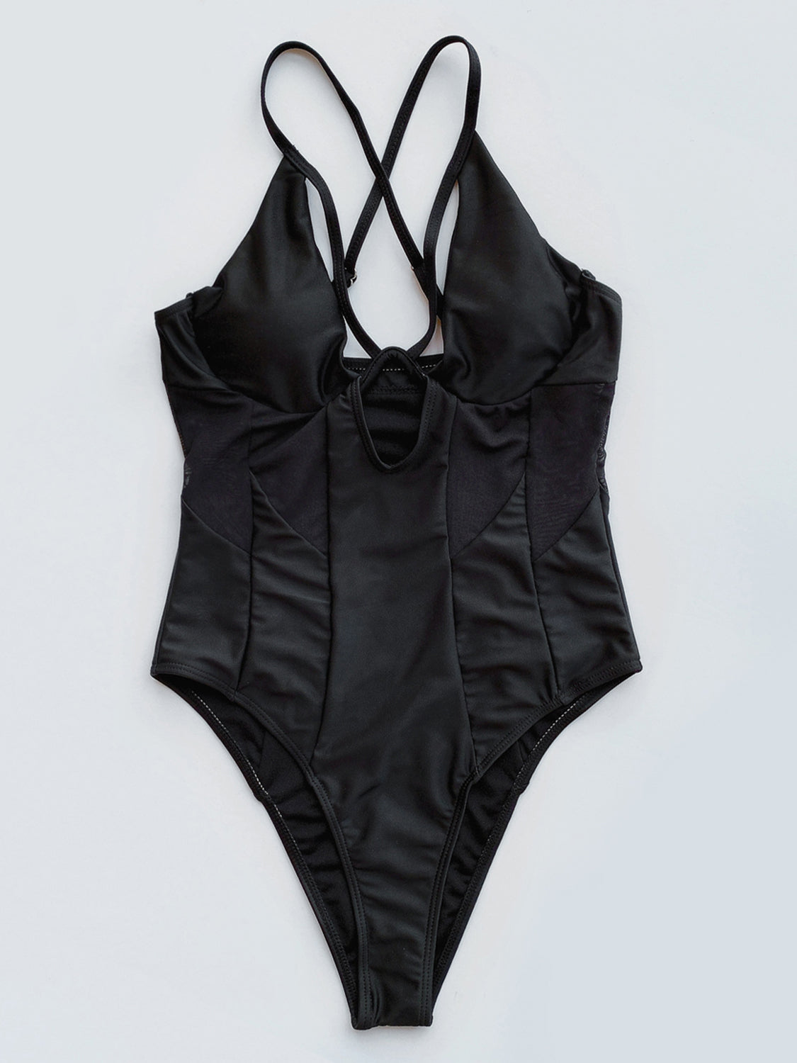 Stilla | Crisscross Spaghetti Strap One-piece Badetøj