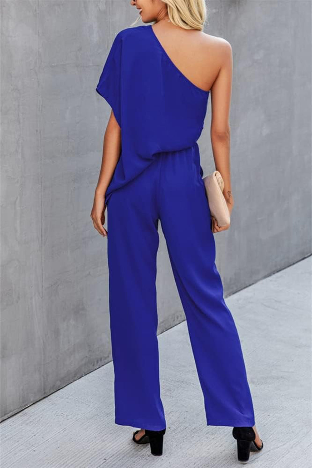 Stilla | Skulder Kort Ærme Jumpsuit