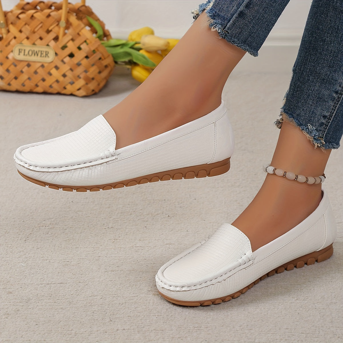 Stilla | Sommer Loafers Til Damer Komfortable Sko Med Flannel Foring