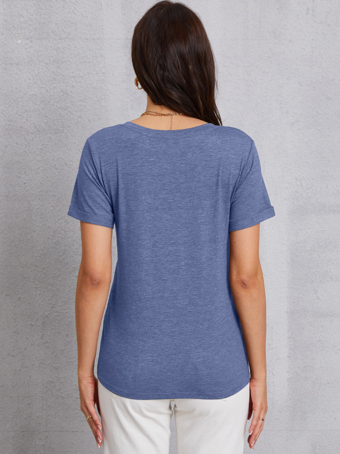 Stilla | Kan Gøre Denne Kaffe V-hals Kort Ærmet T-shirt