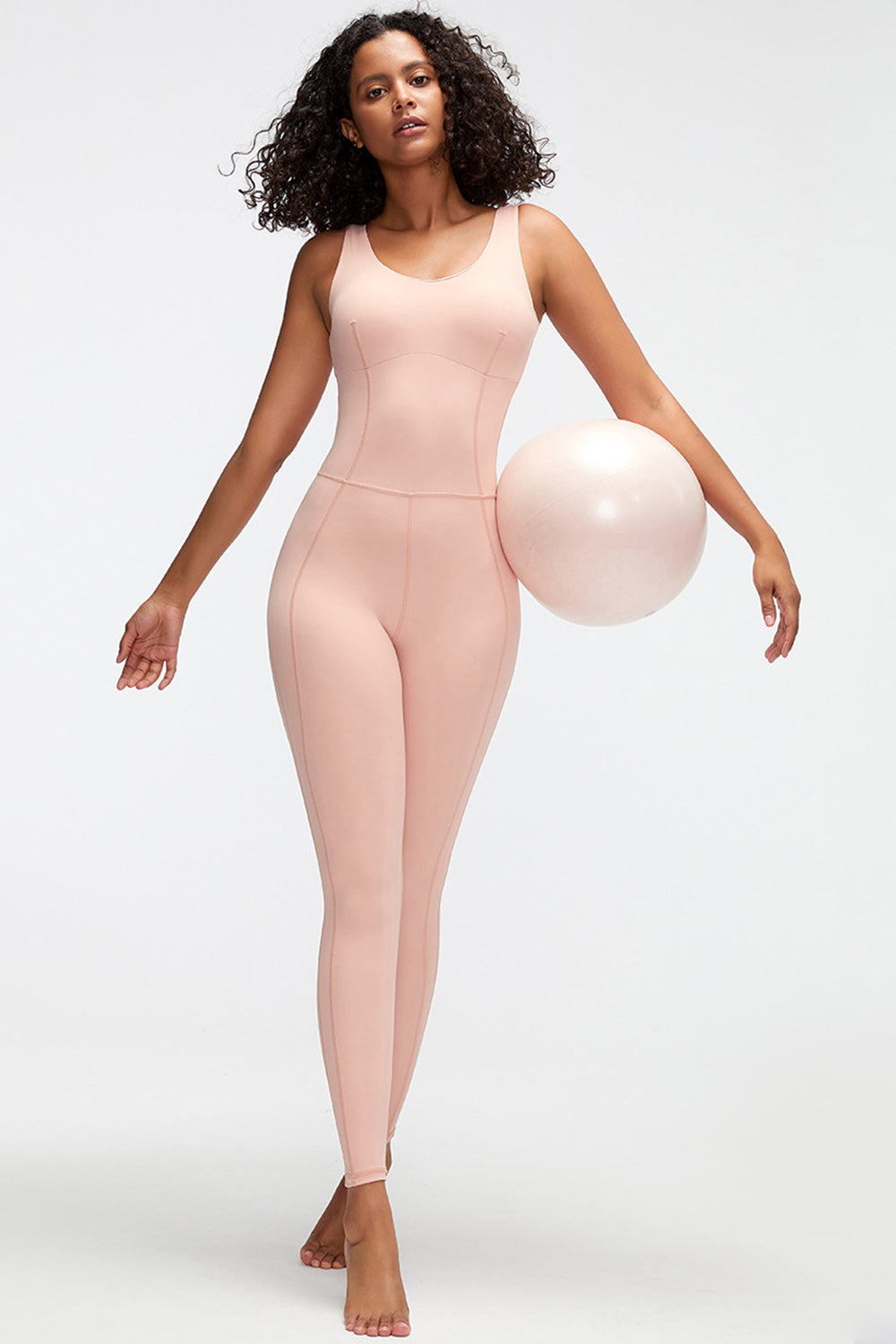 Stilla | Bred Strop Aktiv Jumpsuit