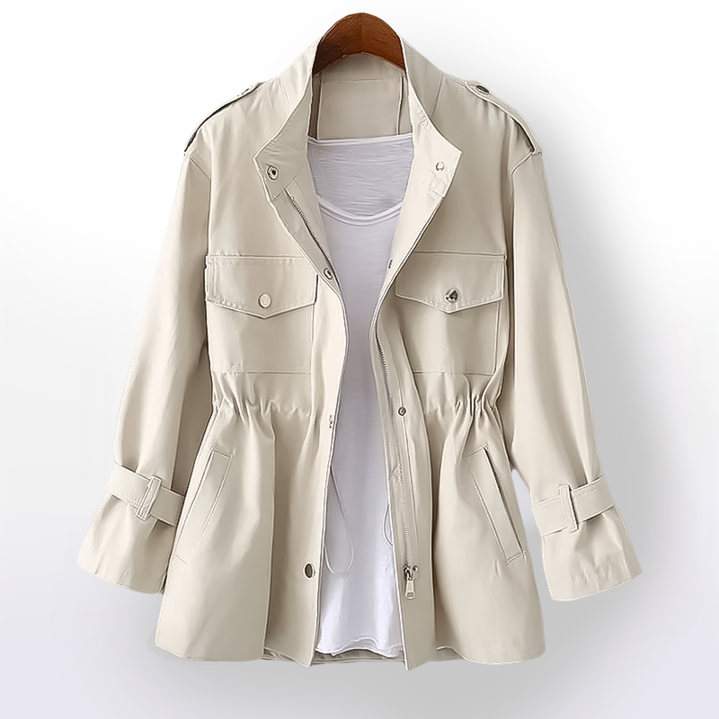 Stilla | Trenchcoat med Totem-design