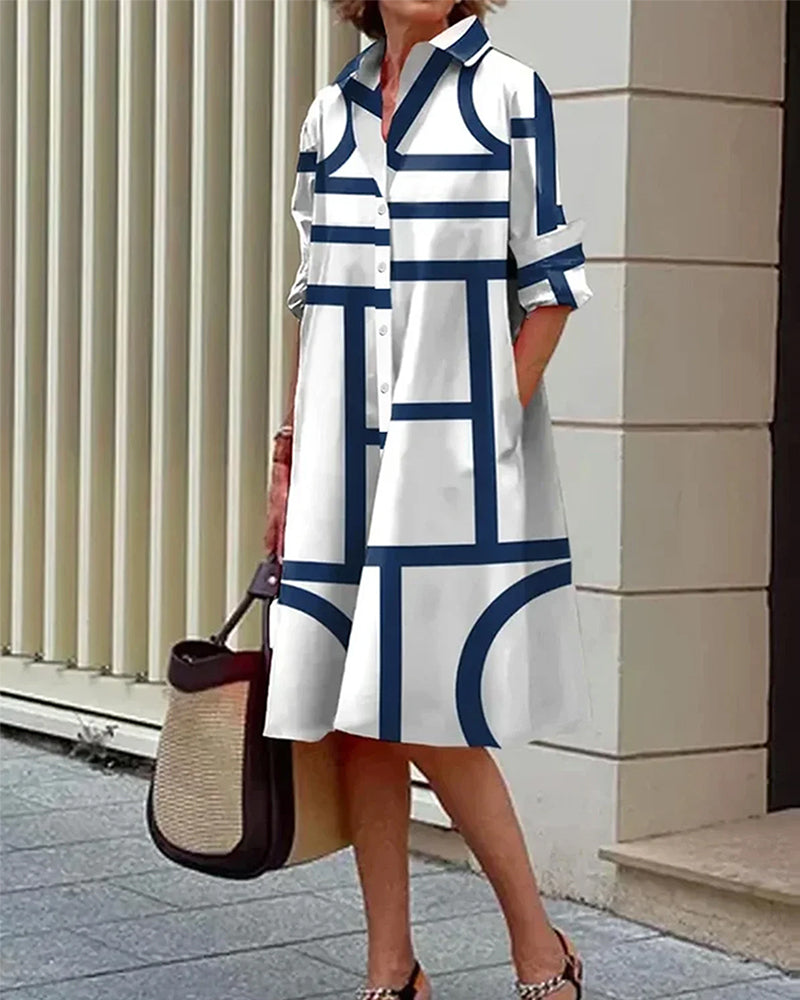 Stilla | Varm Strikket Elegant Strikkjole