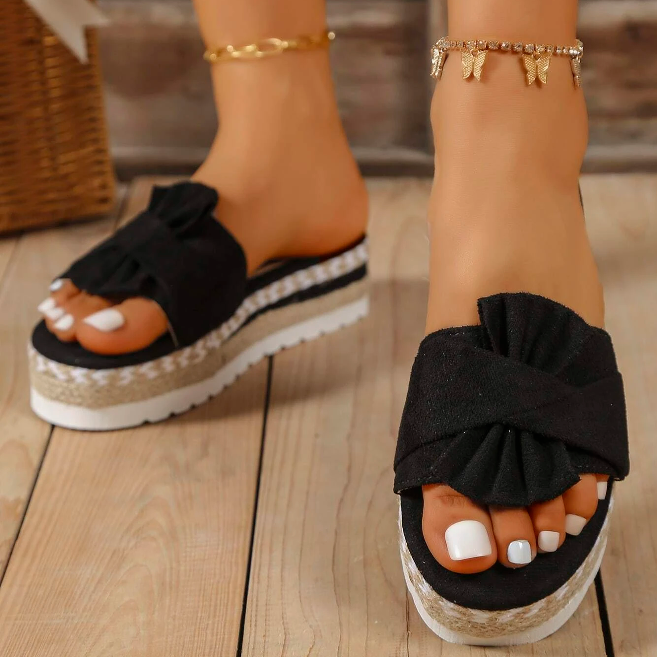 Stilla | Coquette Bue Sandaler
