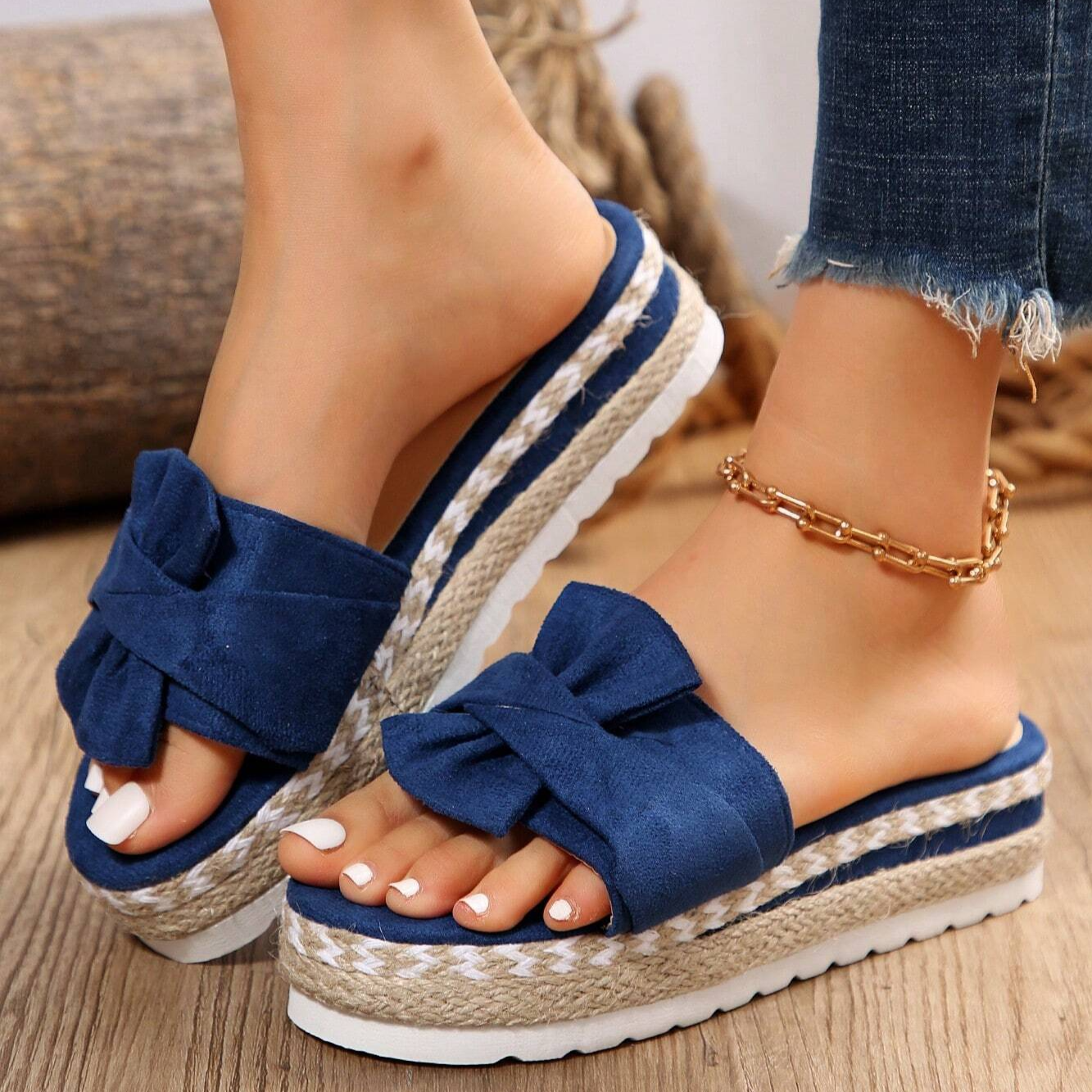 Stilla | Coquette Bue Sandaler