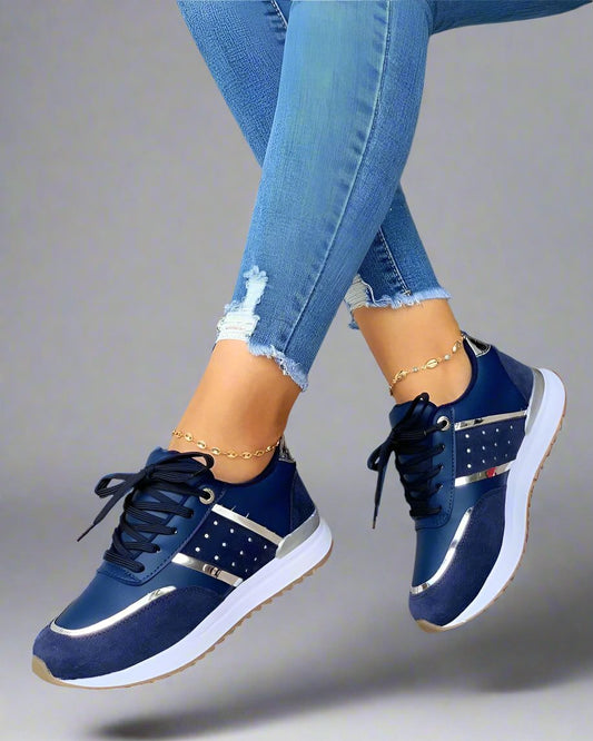 Stilla | Sneakers Regular Fit Glitter Finish Perfekt Til Særlige Lejligheder