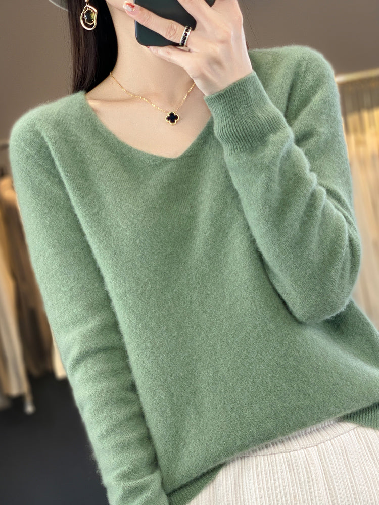 Stilla | V-udskæring Pullover Dame