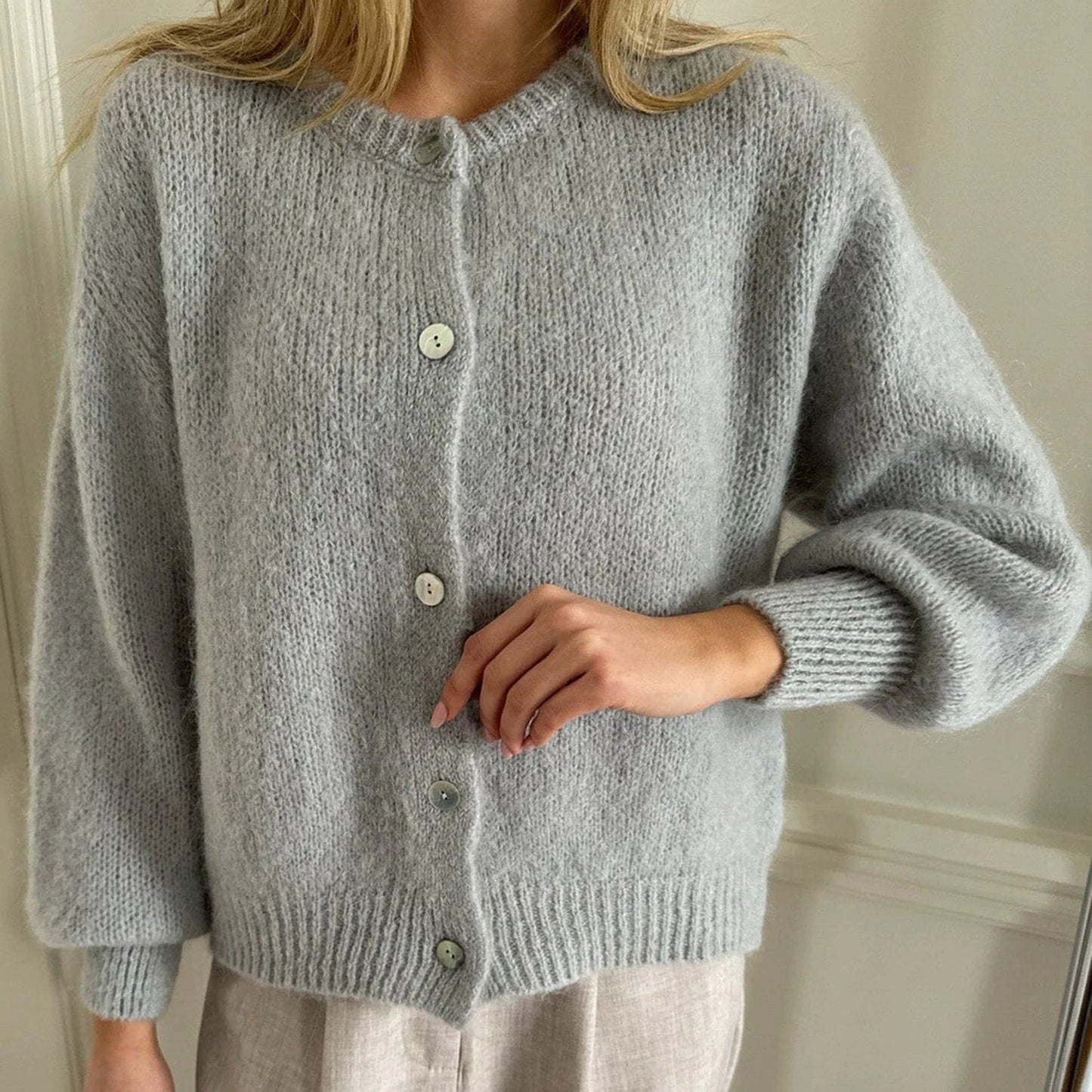 Stilla | Blødt Rundhals-Sweater