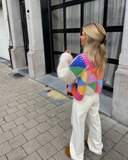 Stilla | Multifarvet Cozy Cardigan