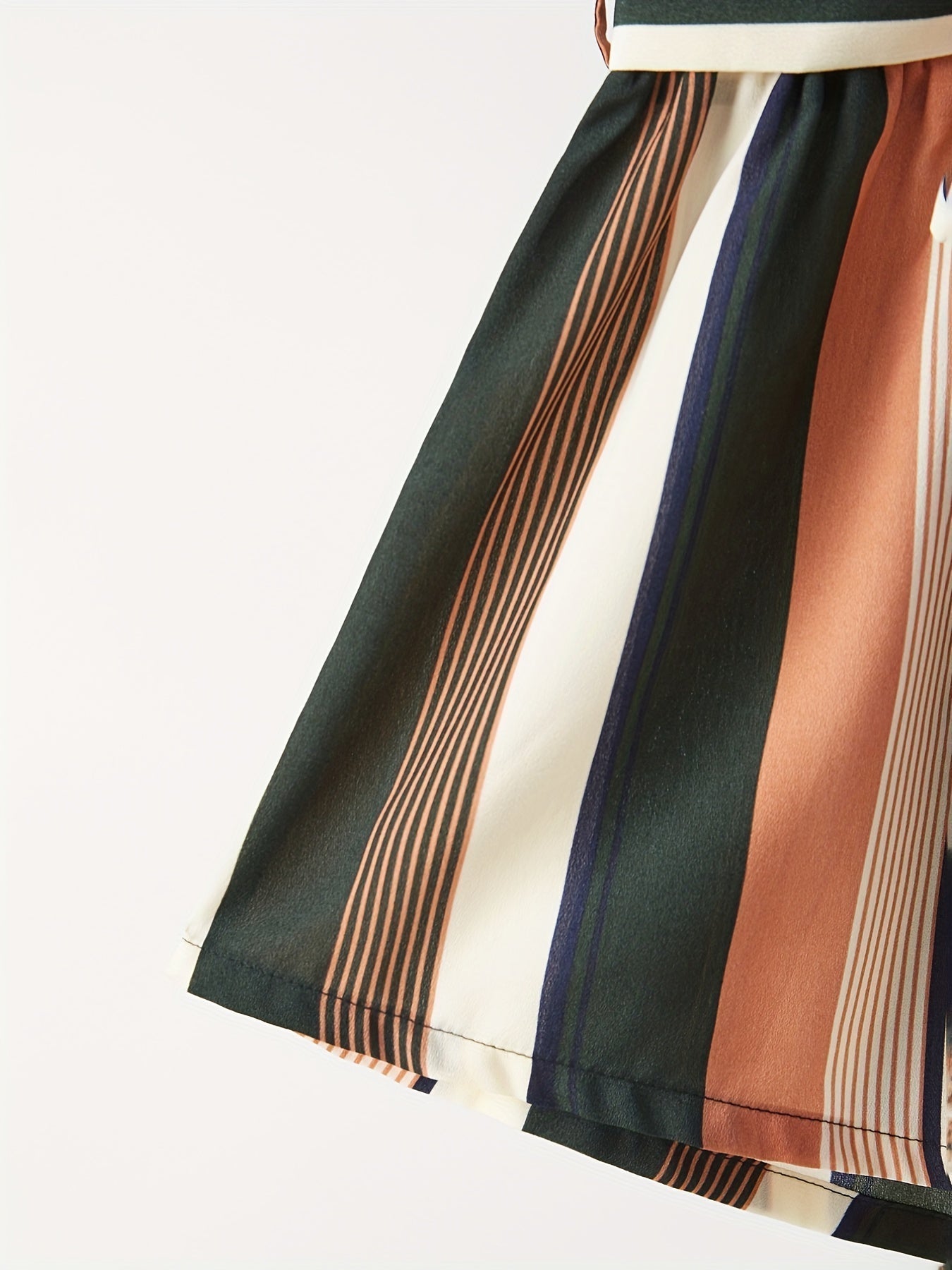 Stilla | Ærmeløs Stribet Jumpsuit Med Slids