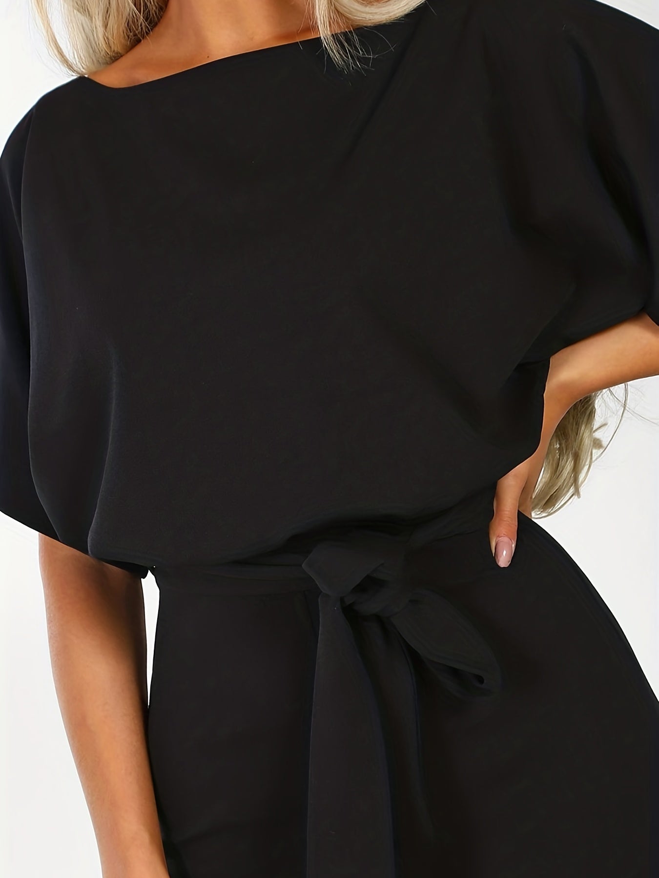 Stilla | Bred Jumpsuit Med Linning