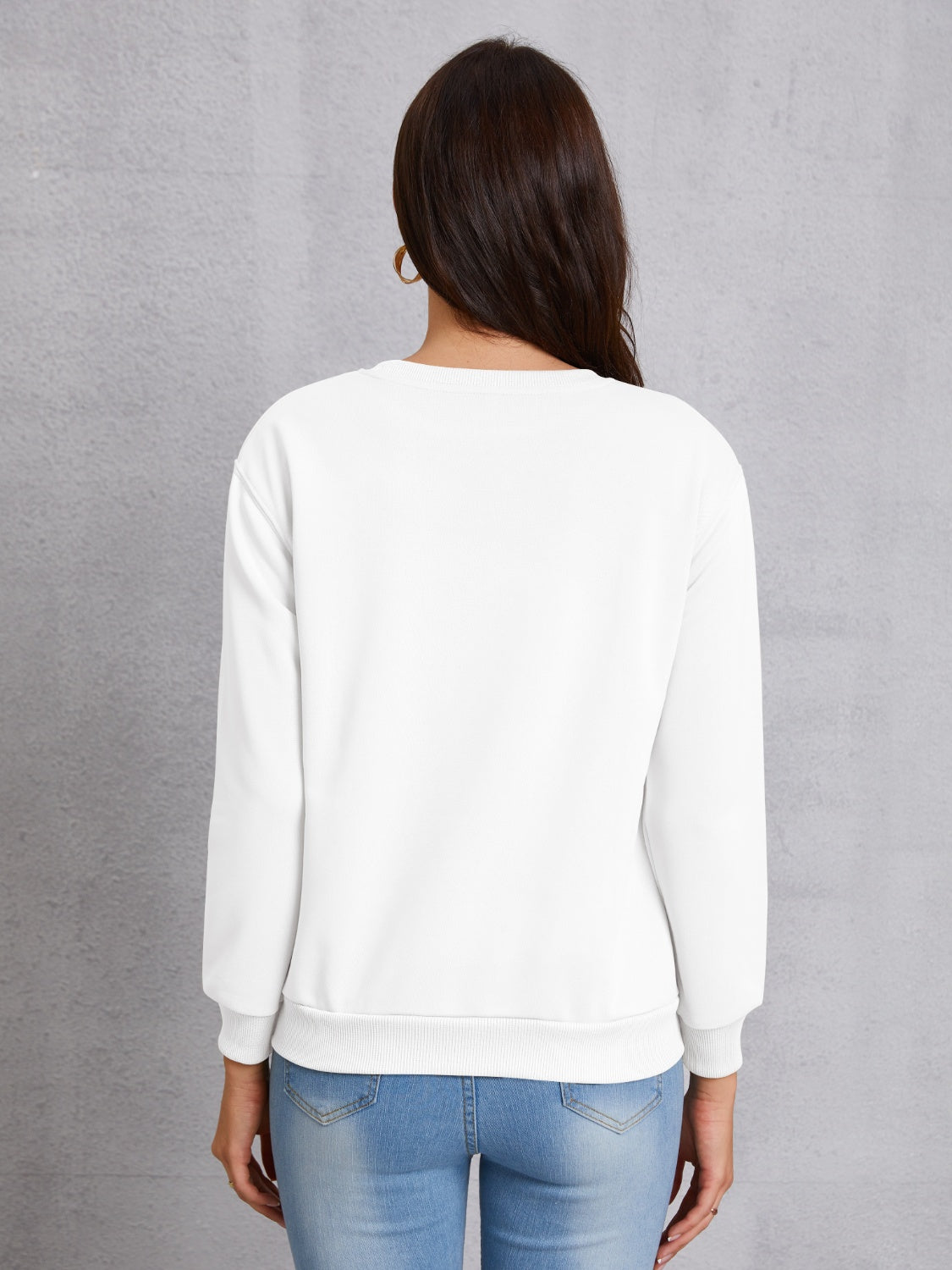 Stilla | He Lives Rund Hals Sweatshirts